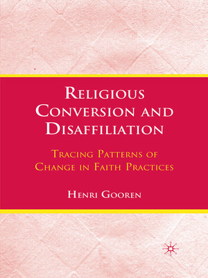 cover image of Religious Conversion and Disaffiliation